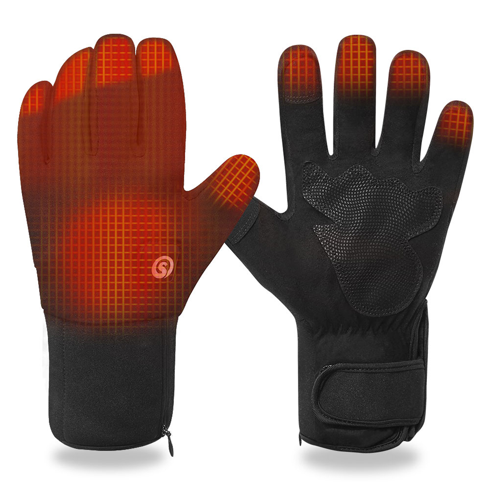 Heat Resistant Glove - Gants électriques métropolitains avec batterie, chauffe-mains,